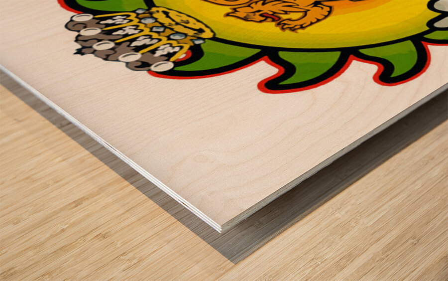 Bad Brains 32 Wood print