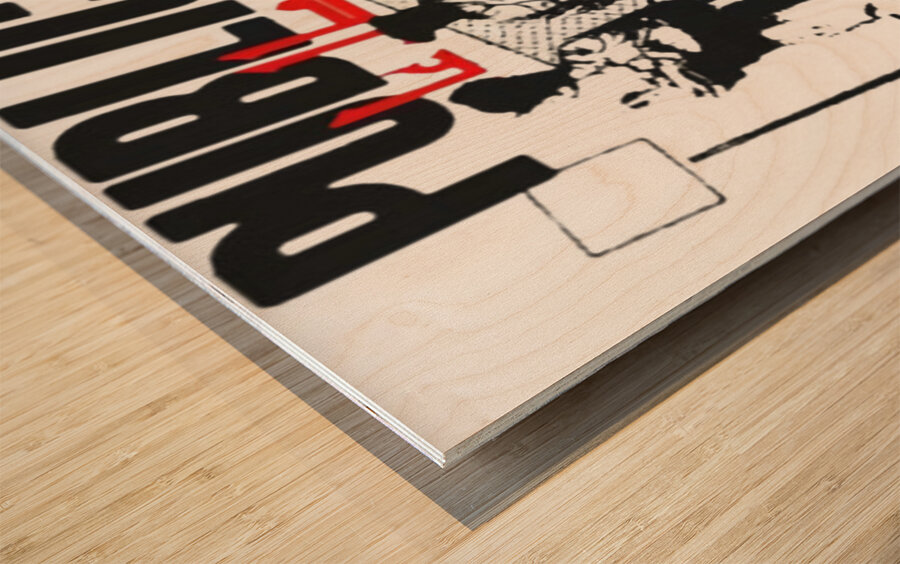Bad Brains 33 Wood print
