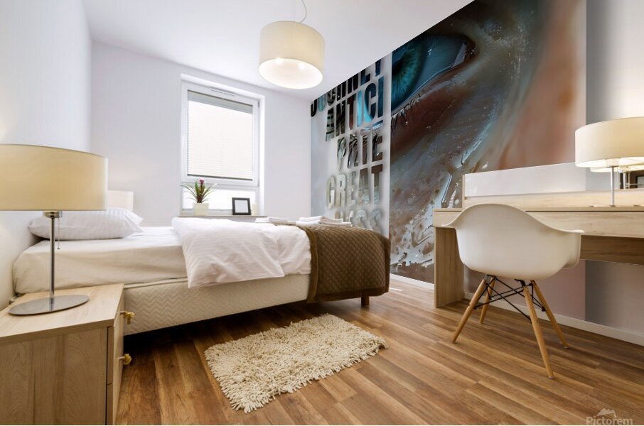 Anticipate Greatness  Mural print