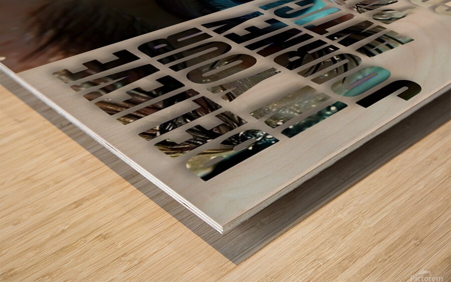 Anticipate Greatness  Wood print