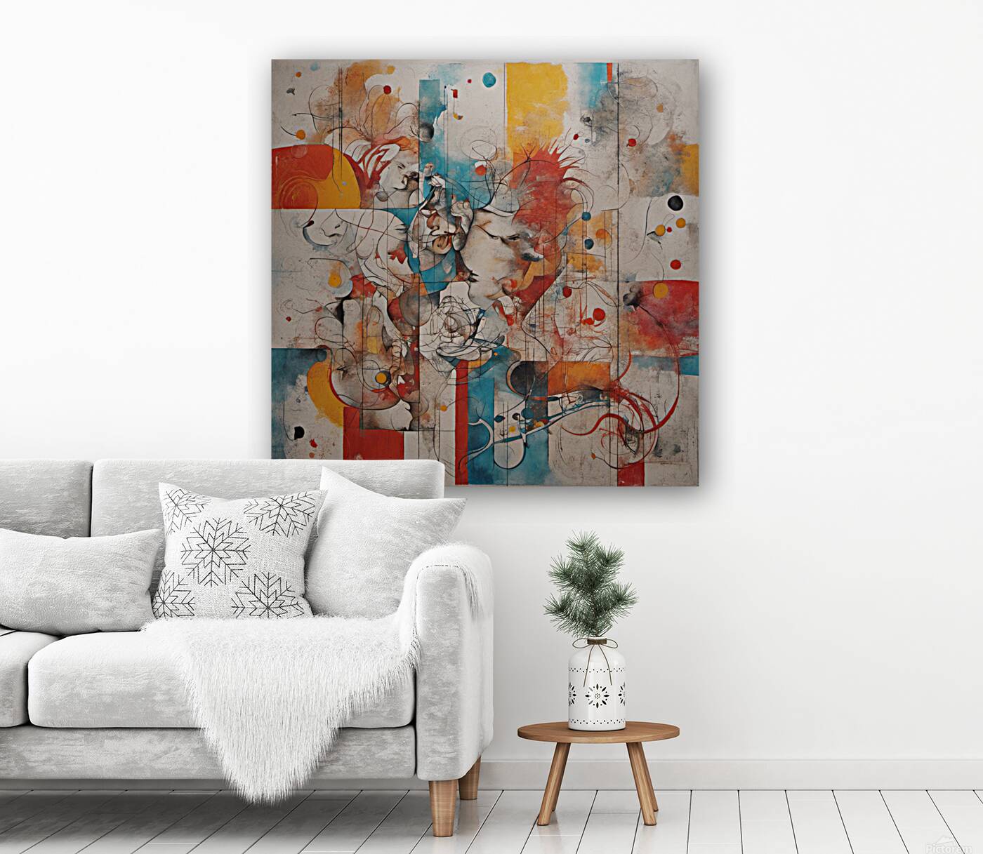 Modern wall art Reproduction