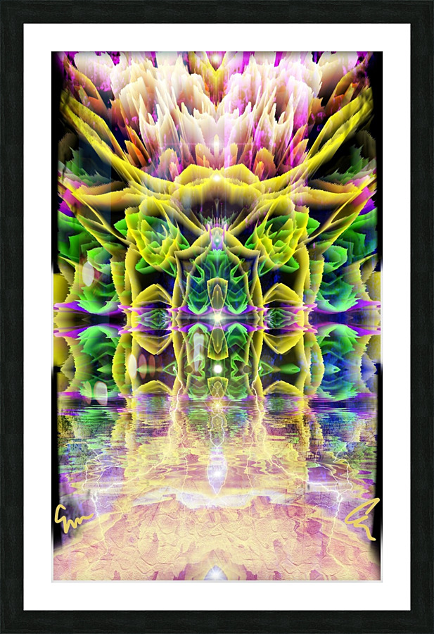 Chakra.Evolution *Breathe.Expand* Picture Frame print