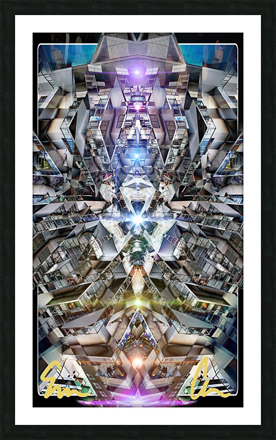 Convergance.Point.O Picture Frame print