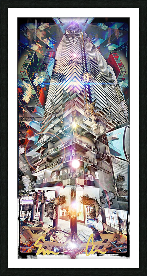 Glorious.Heights Picture Frame print