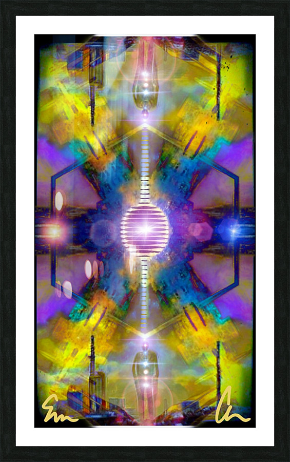 Higher.Self  *As.Above* Picture Frame print