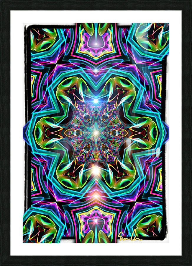 LifeIsGood  *InterCellularHealing* Picture Frame print