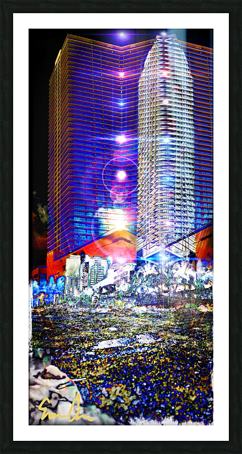 Night.Vibez Picture Frame print