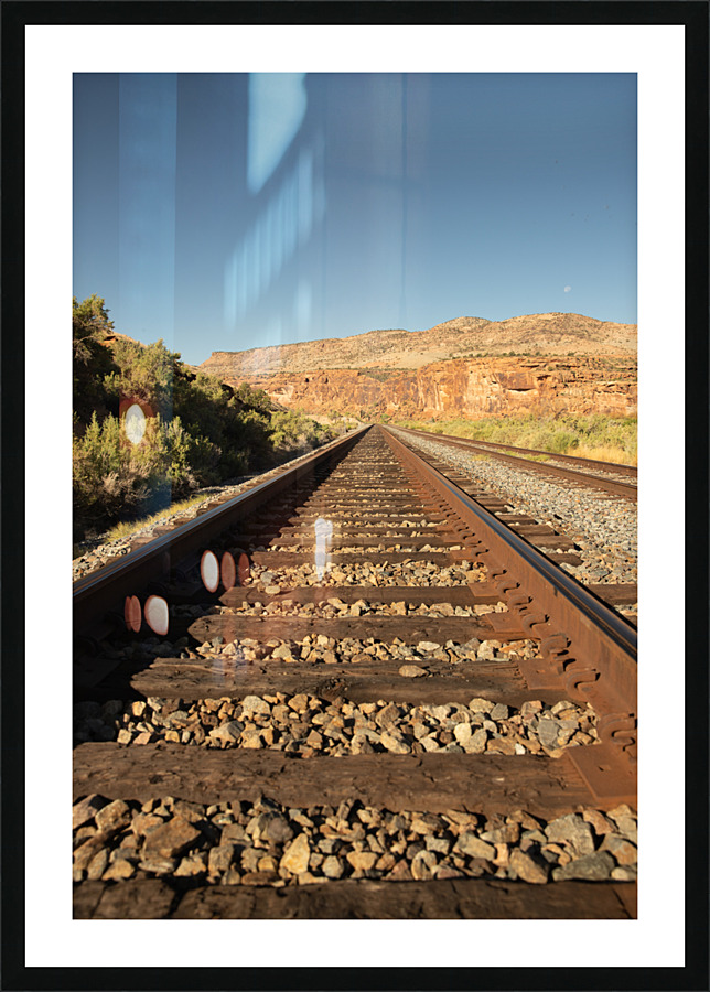 Train to Nowhere Picture Frame print