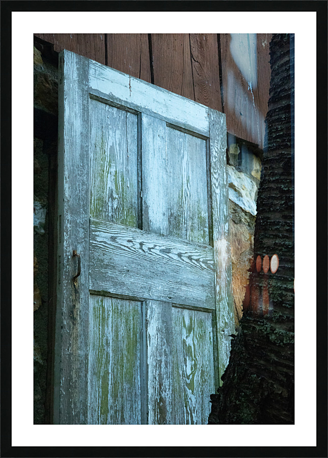 Secret Door Picture Frame print