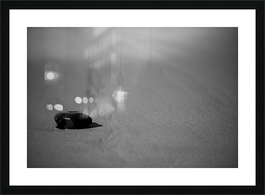 Sliding Stone Picture Frame print