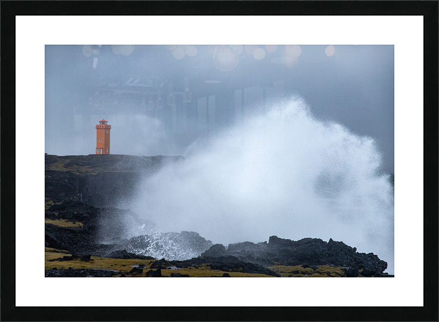 Svortuloft Lighthouse Picture Frame print