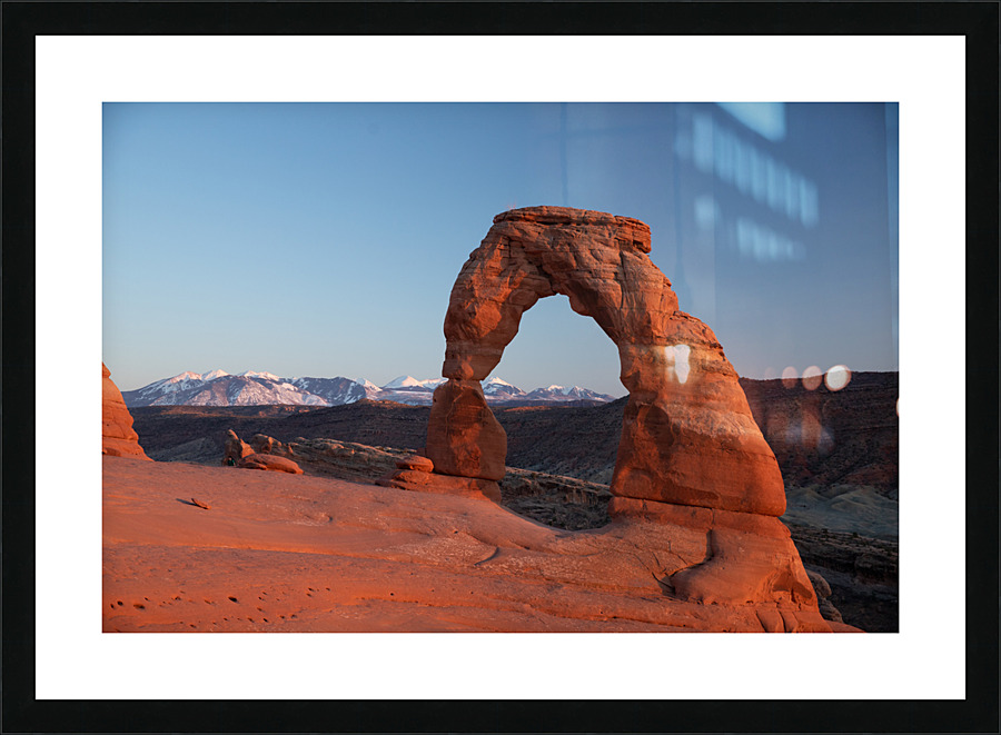 Delicate Arch Picture Frame print