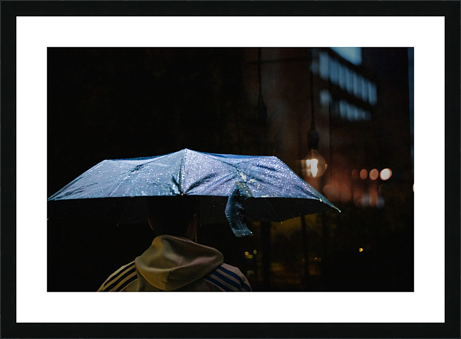 Umbrella Picture Frame print