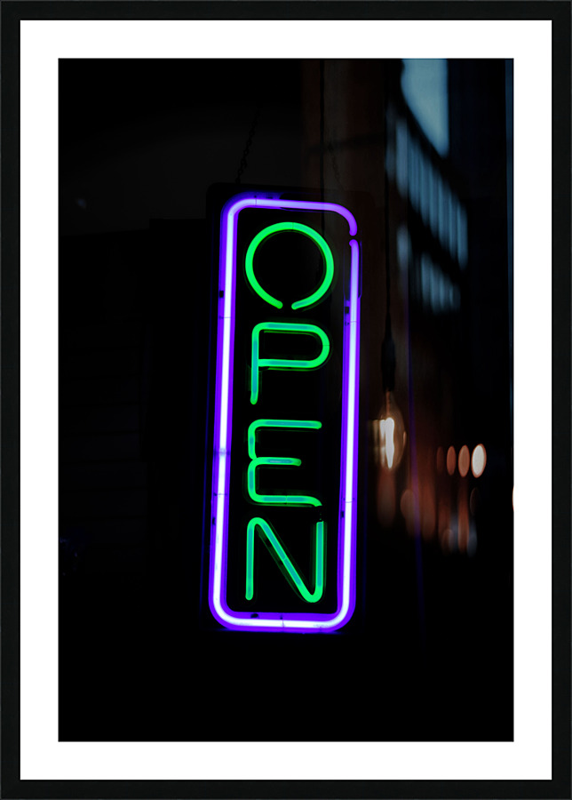 Open Picture Frame print
