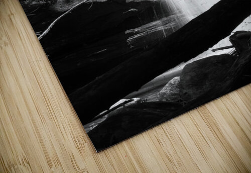 Moonshine Falls Black & White MacClenahan Photography puzzle