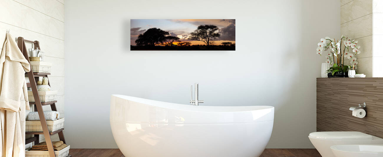 Serengeti Sunset Pano by MacClenahan Photography