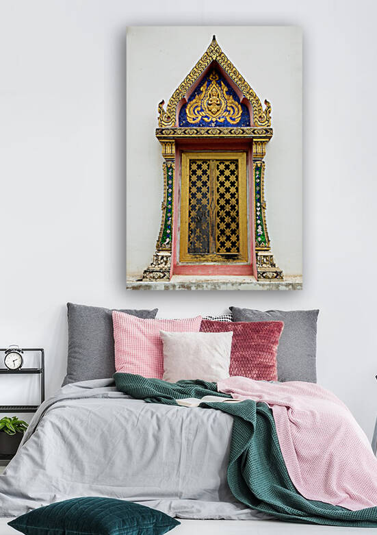 Thailand Monastery Door by MacClenahan Photography
