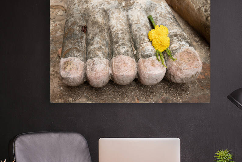 Buddha Foot by MacClenahan Photography