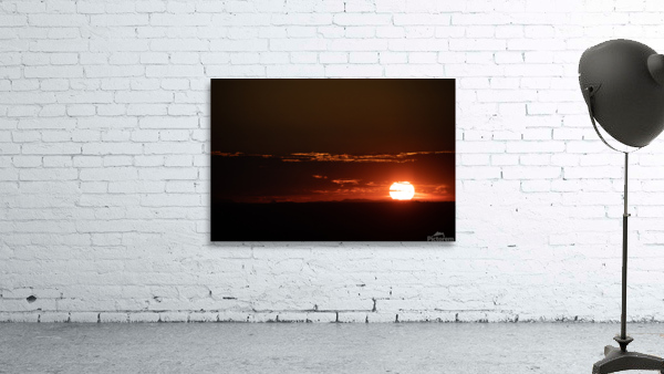 Mountain Sunset Wall Preview