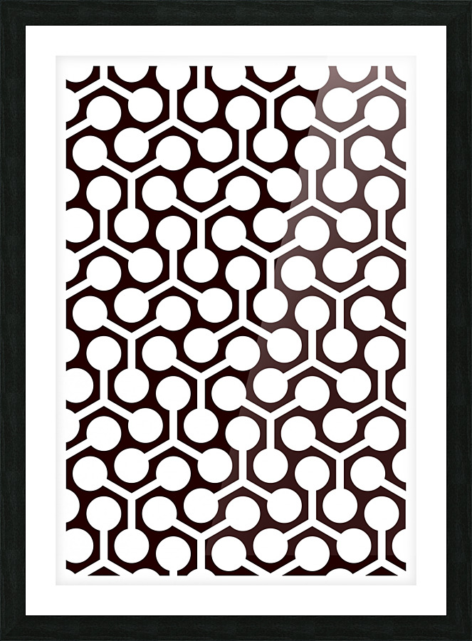 LacabanedeJeanne.Atomic Picture Frame print