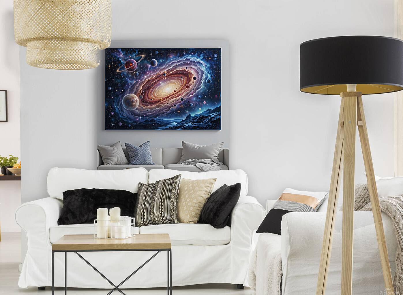 Celestial Wonders: A Cosmic Journey Reproduction