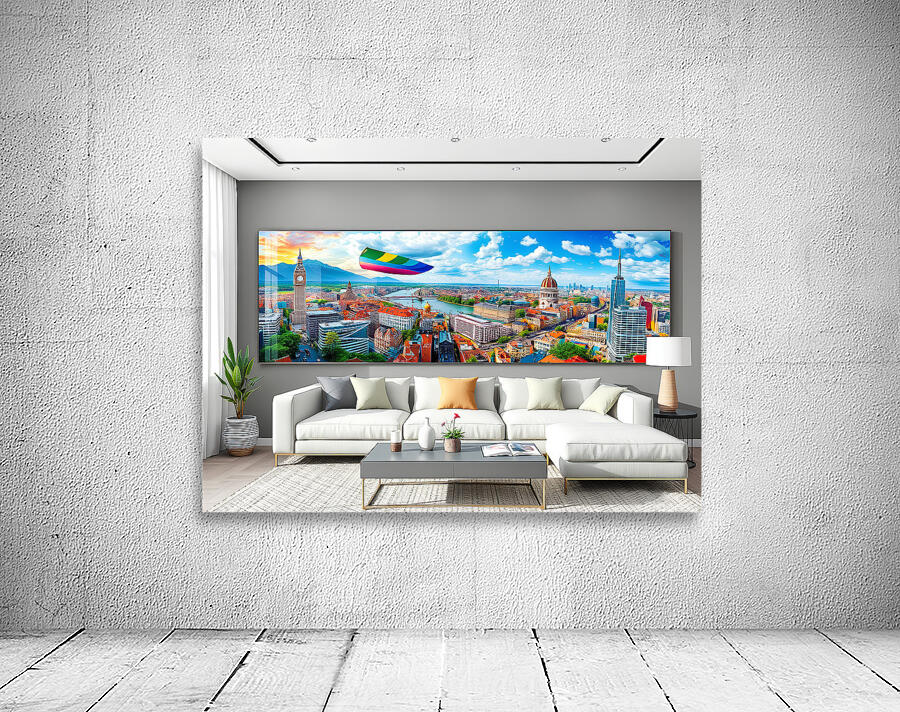 Cityscape Adventure Wall Preview