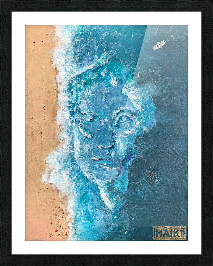 John Lennon Picture Frame print