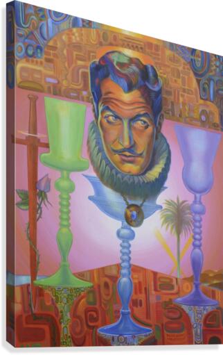 Vincent Price Priceless Canvas Print