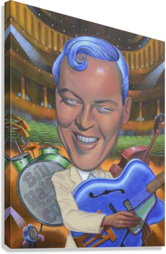 Bill Haley and the Comets Canvas Print