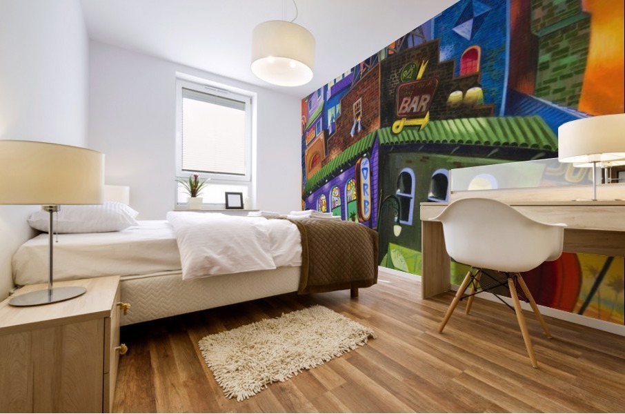 The Orb Mural print