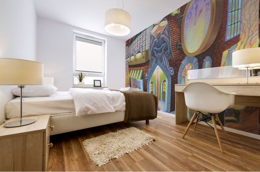 Gargoyle Inn Mural print