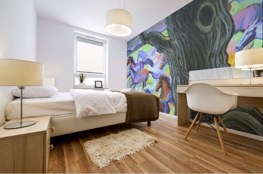 Wild Horses  Mural print