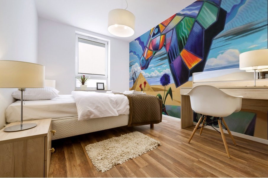 Illuminated Horse  Mural print