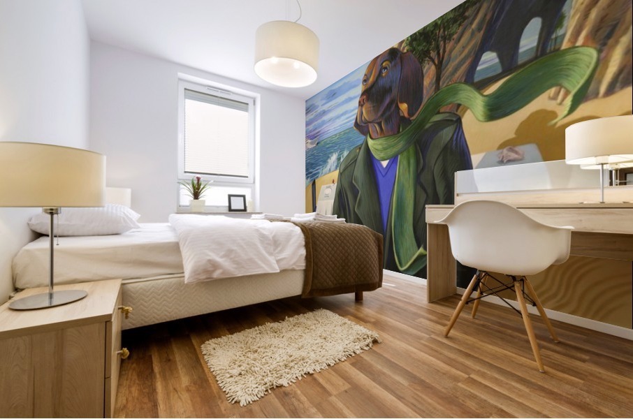 The Eccentric Mural print