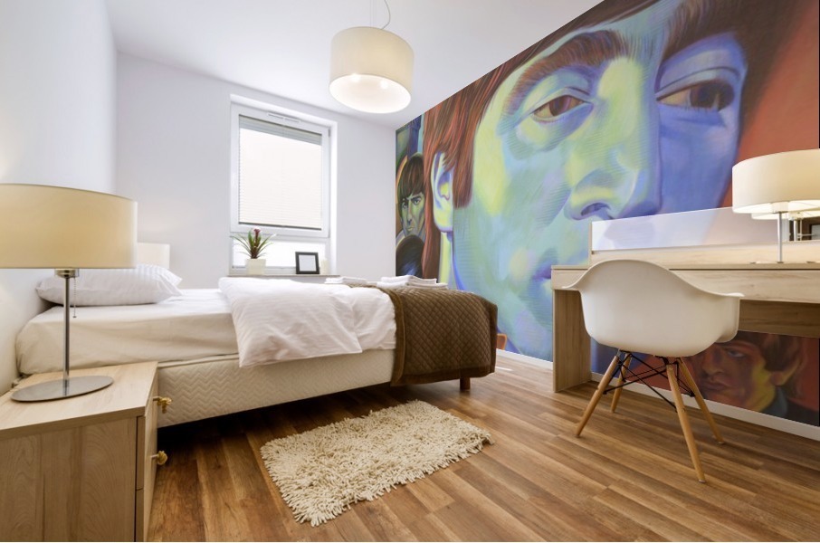The Fab Beatles Mural print