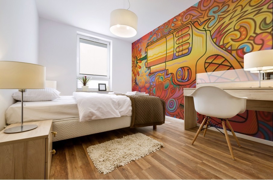 The Lovely Weapon Mural print