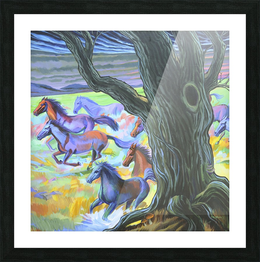 Wild Horses  Picture Frame print