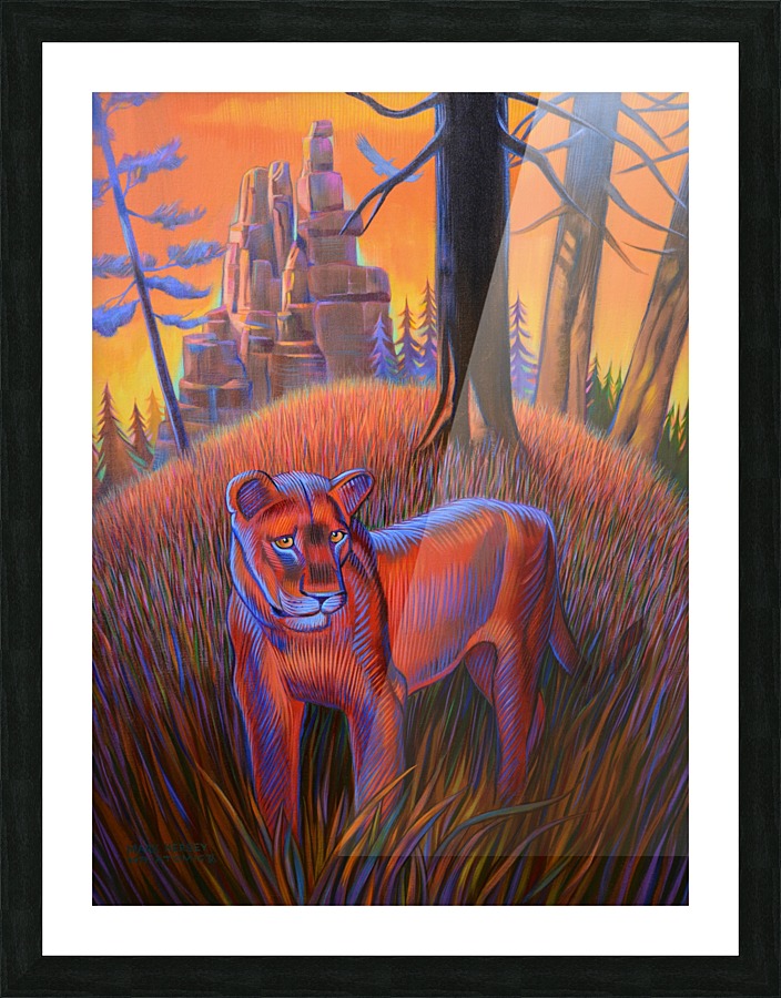 Afternoon Hunt Picture Frame print