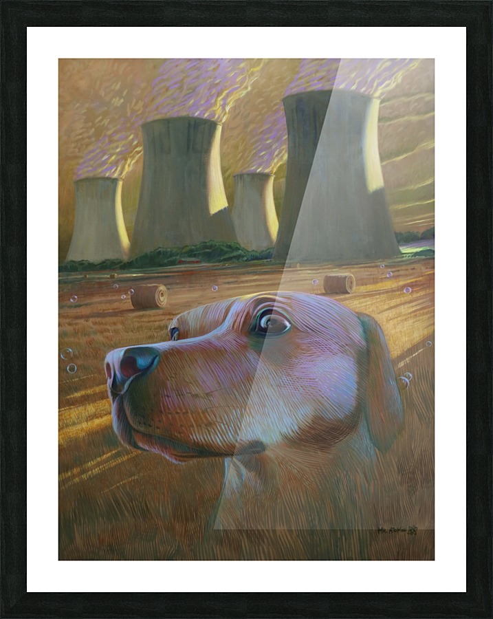 Toxic Pasture Picture Frame print