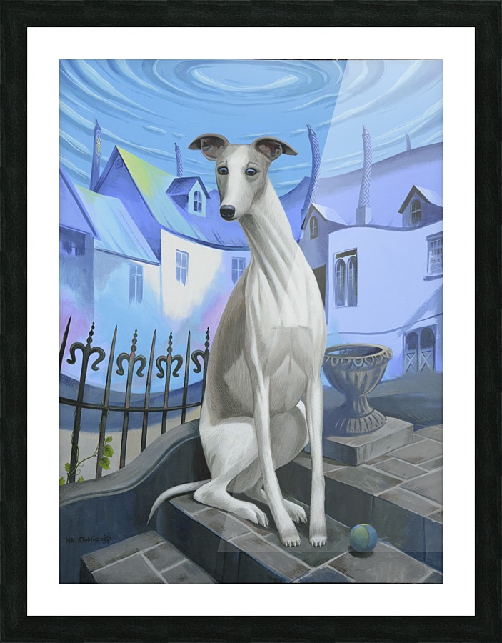 The Guardian Picture Frame print