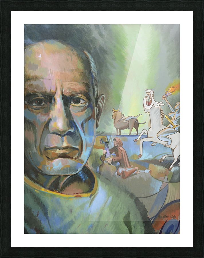 Picassos Mistresses Picture Frame print