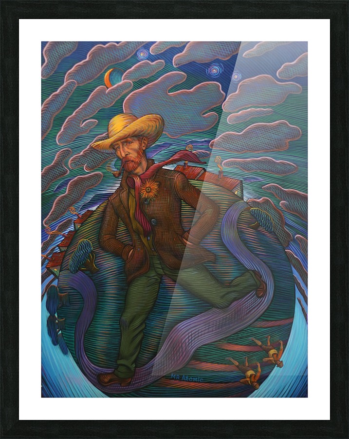 Van Gogh Journey Picture Frame print