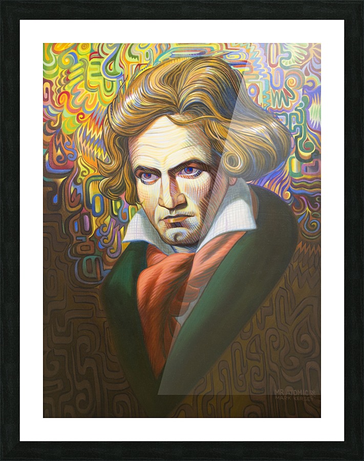Ludwig Von Beethoven Picture Frame print