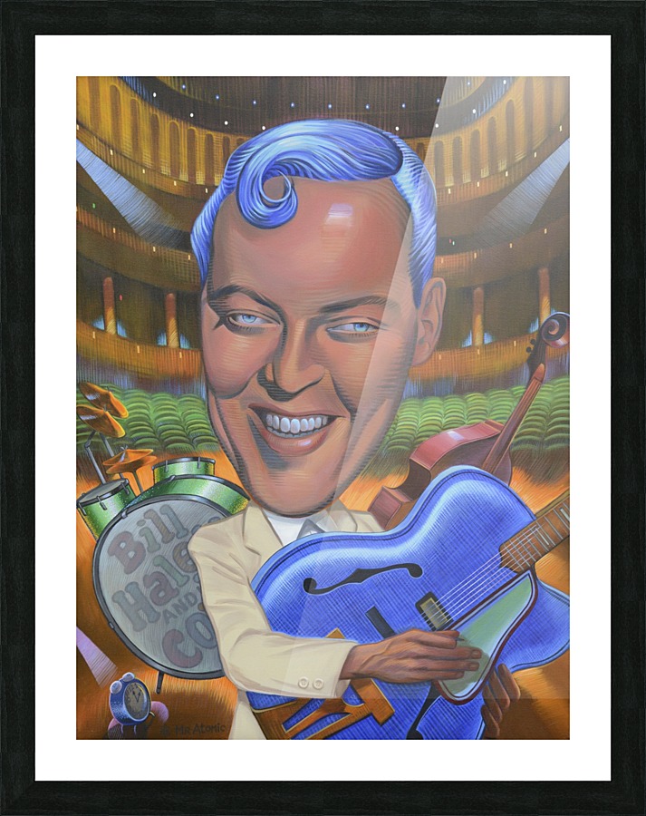 Bill Haley and the Comets Picture Frame print