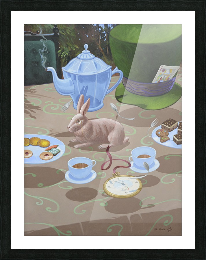 Mad Tea Party Picture Frame print