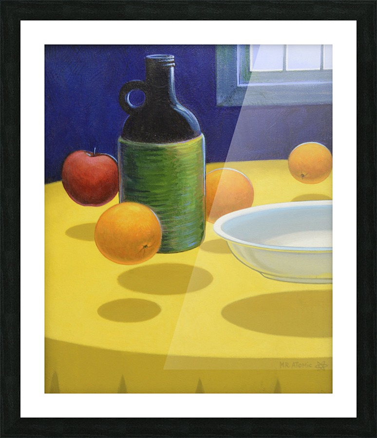 Floating Still Life Picture Frame print