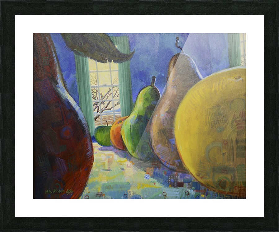 All in a Row Picture Frame print