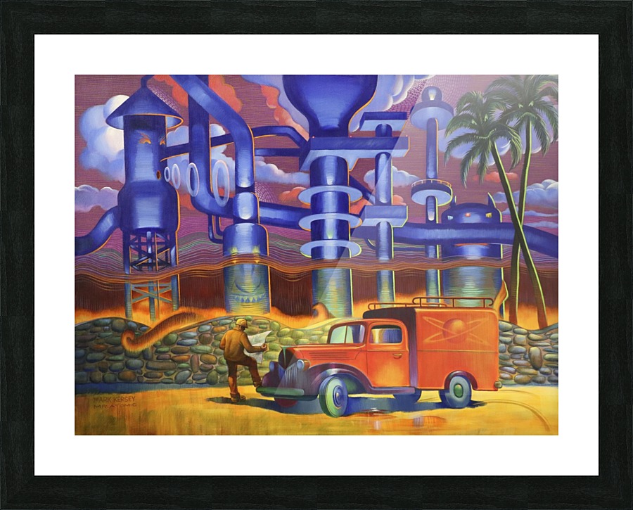 the_factory_toxic_mr_atomic Picture Frame print