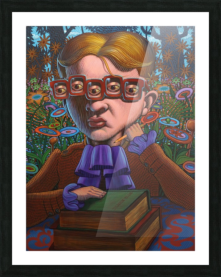 FiveEyedSweetBoy Picture Frame print