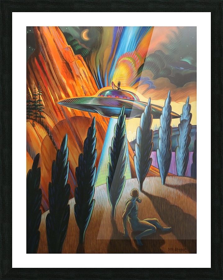 Invasion Picture Frame print